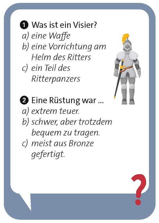 Produktbild: Pocket Quiz junior Ritter und Burgen