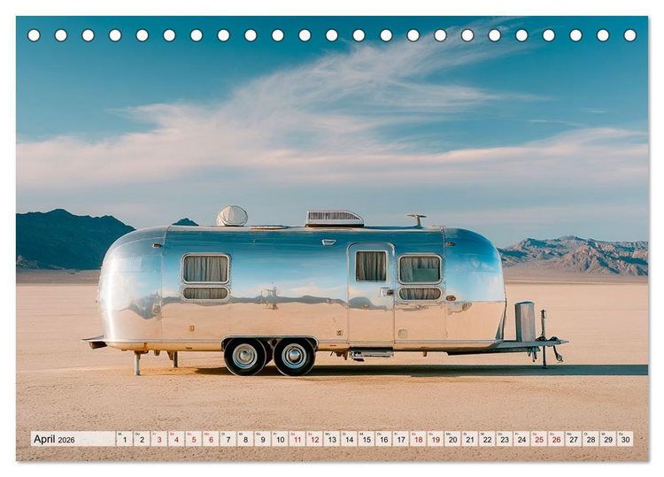 Produktbild: Caravanesque (Tischkalender 2026 DIN A5 quer), CALVENDO Monatskalender