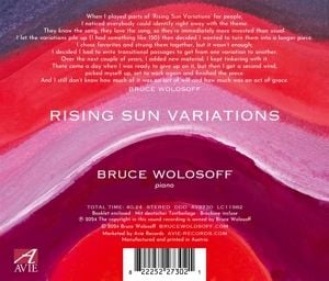 Produktbild: Wolosoff: Rising Sun Variations
