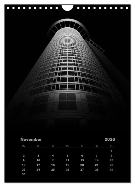 Produktbild: Mystic Skyscraper &ndash; Architektonische Meisterwerke (Wandkalender 2026 DIN A4 hoch), CALVENDO Monatskalender