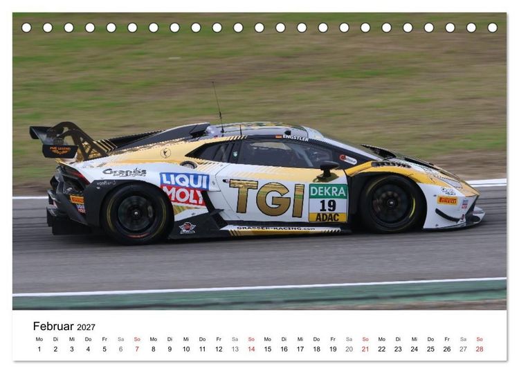 Produktbild: Motorsport aus Sant&rsquo;Agata (Tischkalender 2027 DIN A5 quer), CALVENDO Monatskalender