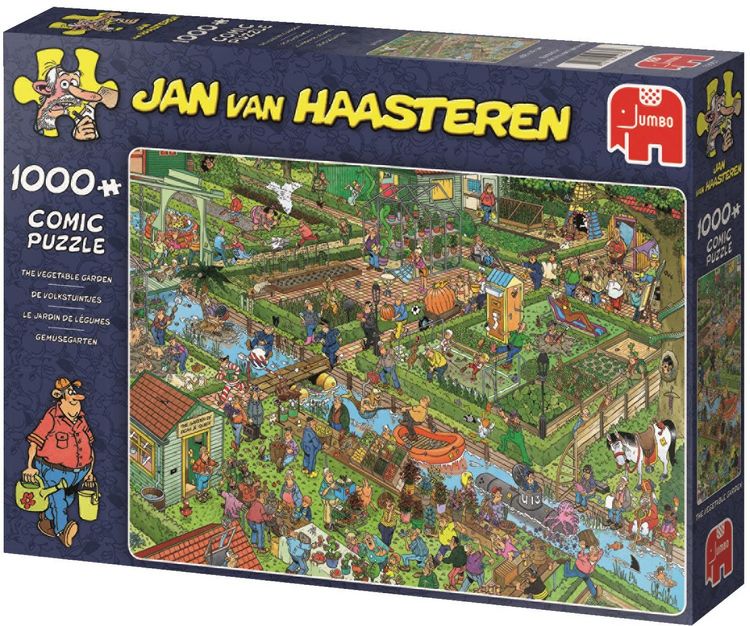 Jumbo Spiele Jan van Haasteren Gemüsegarten, 1000 Teile
