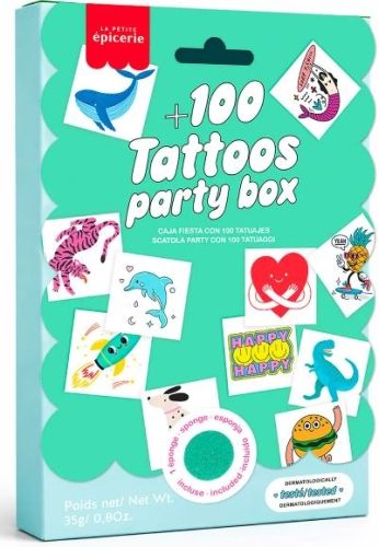 Produktbild: 100 Tattoos party box
