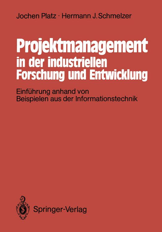Produktbild: Projektmanagement in der industriellen Forschung und Entwicklung