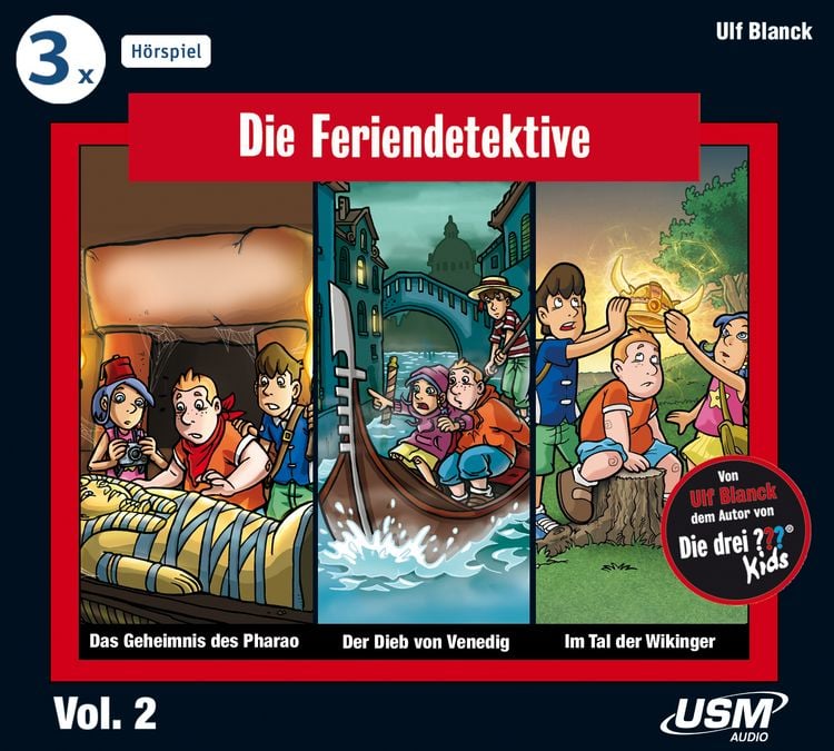 Produktbild: Die Feriendetektive 3-er H&ouml;rbox 2