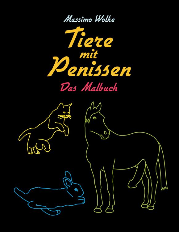 Produktbild: Tiere mit Penissen - Das Malbuch