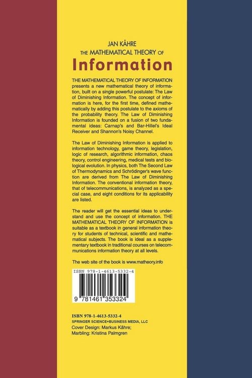 Produktbild: The Mathematical Theory of Information