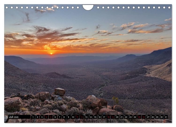 Produktbild: S&uuml;dafrika - Von Steppe bis Ozean (Wandkalender 2026 DIN A4 quer), CALVENDO Monatskalender