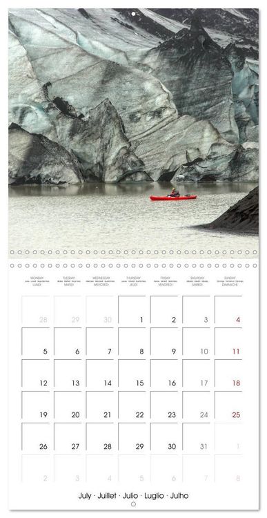 Produktbild: COLOURS OF ICELAND (Wall Calendar 2027 12 &times; 12 Inch) CALVENDO 12 Month Wall Calendar