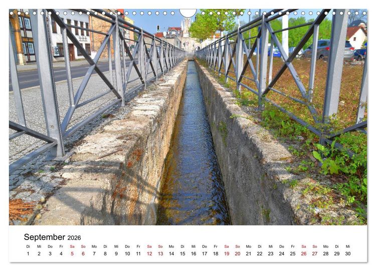 Produktbild: M&uuml;hlhausen in Th&uuml;ringen - Stadt im Herzen Deutschlands (Wandkalender 2026 DIN A3 quer), CALVENDO Monatskalender
