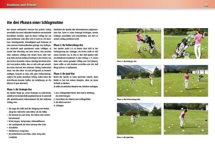 Produktbild: Psychologisch orientiertes Golftraining