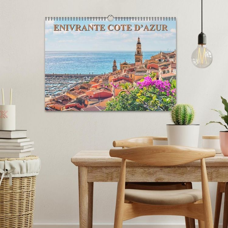 Produktbild: Enivrante C&ocirc;te d'Azur (Calendrier mural 2027 DIN A3 vertical), CALVENDO calendrier mensuel