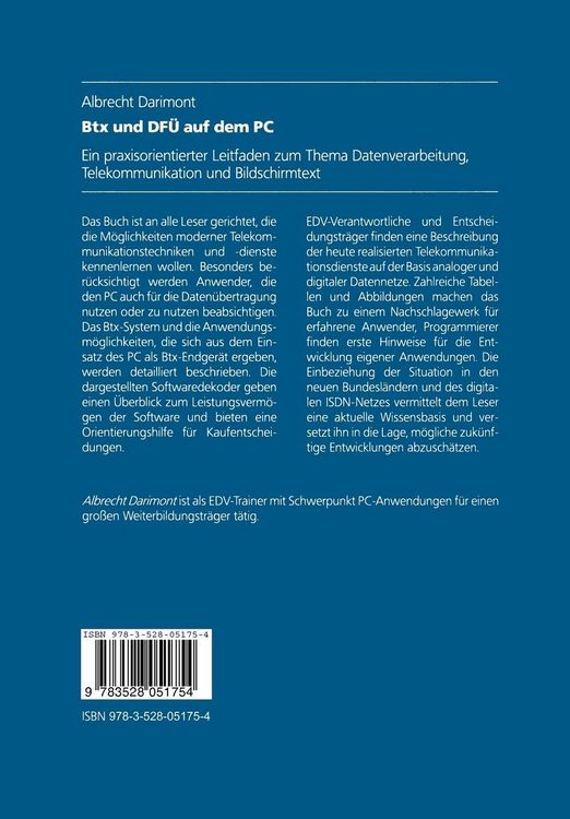Produktbild: Btx und DF&Uuml; auf dem PC