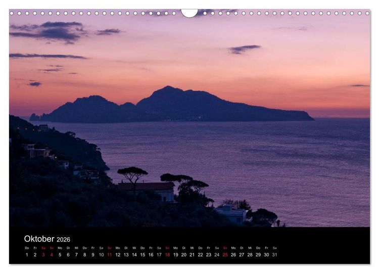 Produktbild: Neapel und Umgebung (Wandkalender 2026 DIN A3 quer), CALVENDO Monatskalender
