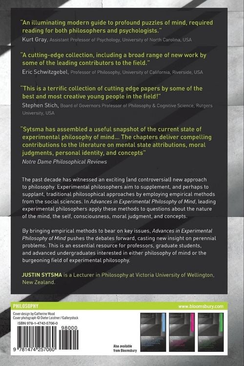 Produktbild: Advances in Experimental Philosophy of Mind