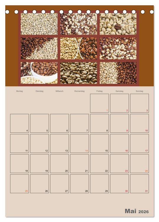 Produktbild: Food (Tischkalender 2026 DIN A5 hoch), CALVENDO Monatskalender