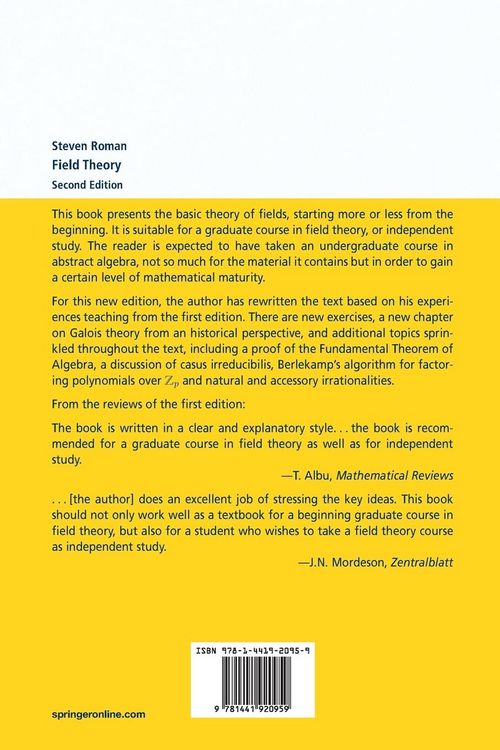 Produktbild: Field Theory