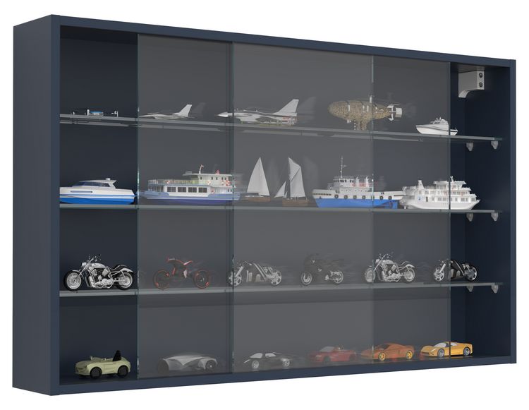 Produktbild: H&auml;ngevitrine Wandvitrine Sammel Deko Drivalo XL