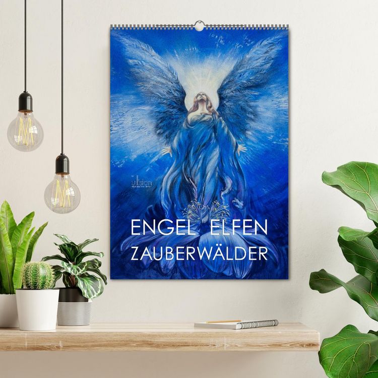 Produktbild: Engel Elfen Zauberw&auml;lder (Wandkalender 2026 DIN A2 hoch), CALVENDO Monatskalender