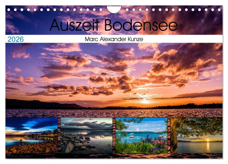 Produktbild: Auszeit Bodensee (Wandkalender 2026 DIN A4 quer), CALVENDO Monatskalender