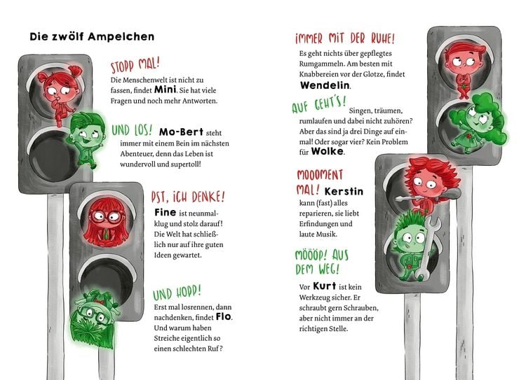 Produktbild: Die Ampelchen 1. Aus den Ampeln, fertig, los!