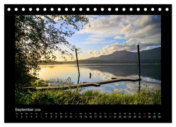 Produktbild: TRAUMLICHT WELTWEIT (Tischkalender 2026 DIN A5 quer), CALVENDO Monatskalender