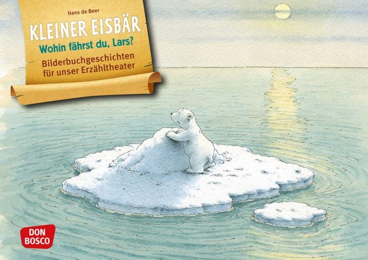 Produktbild: Kleiner Eisbär. Wohin fährst du, Lars? Kamishibai Bildkartenset.