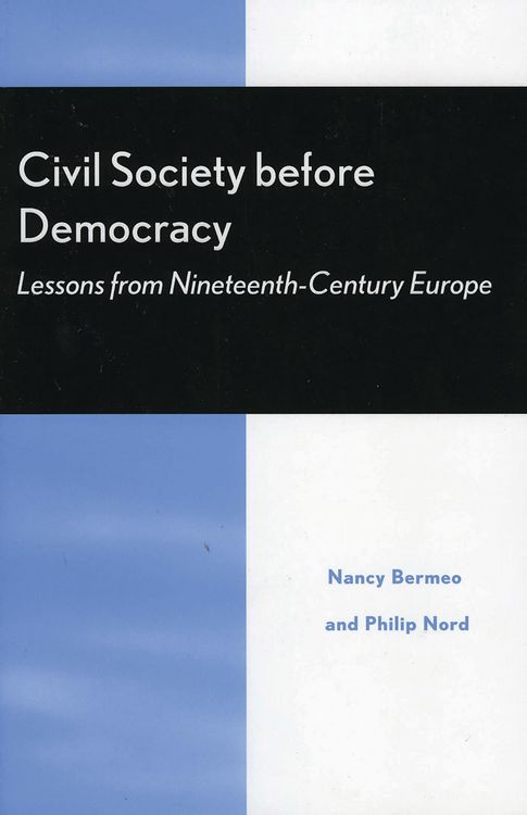 Produktbild: Civil Society Before Democracy