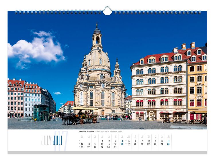 Produktbild: Kalender Dresden 2027 - Die S&auml;chsische Residenz