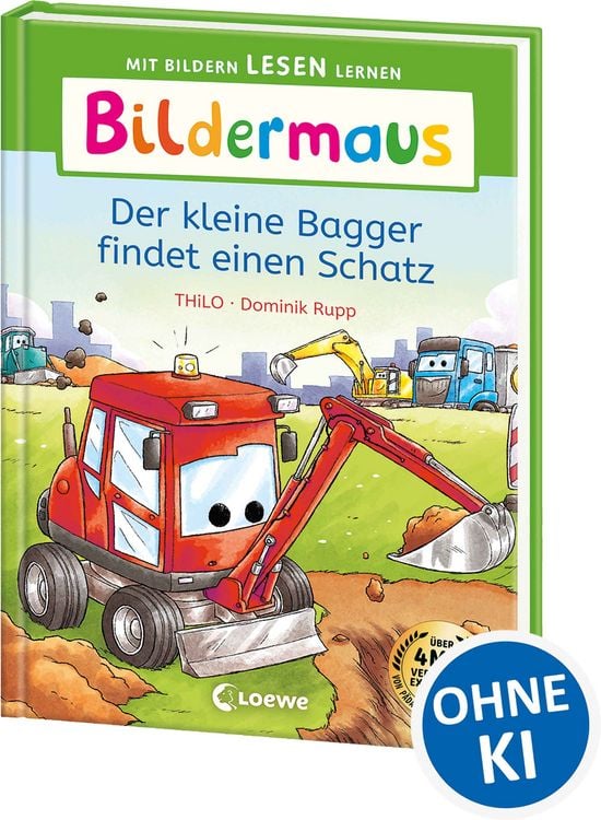 Produktbild: Bildermaus - Der kleine Bagger findet einen Schatz