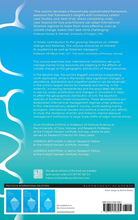 Produktbild: Marine Resources, Climate Change and International Management Regimes