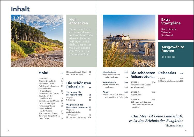 Produktbild: KUNTH Unterwegs an der deutschen Ostsee