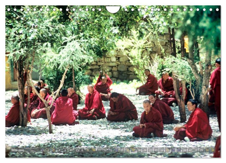 Produktbild: Tibet Das vergessene Land (Wandkalender 2026 DIN A4 quer), CALVENDO Monatskalender