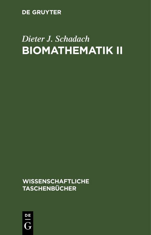 Produktbild: Biomathematik II