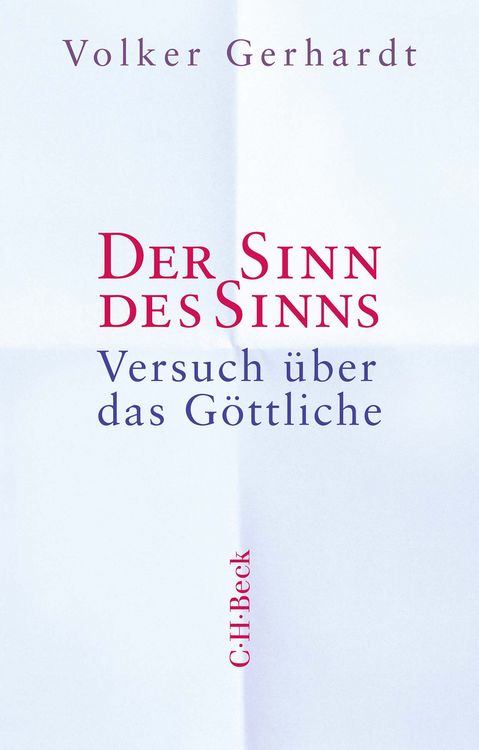Produktbild: Der Sinn des Sinns