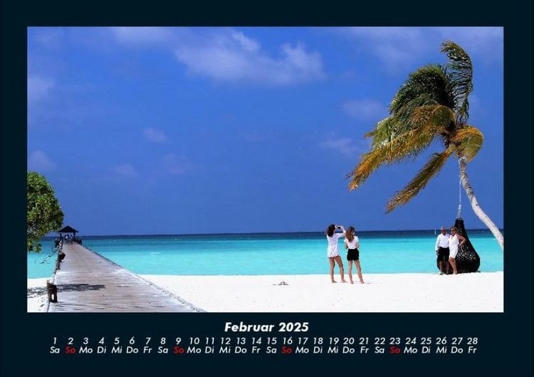 Produktbild: Palmentraum 2025 Fotokalender DIN A4