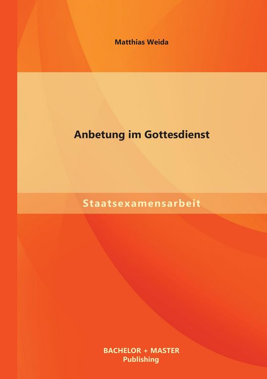 Produktbild: Anbetung im Gottesdienst