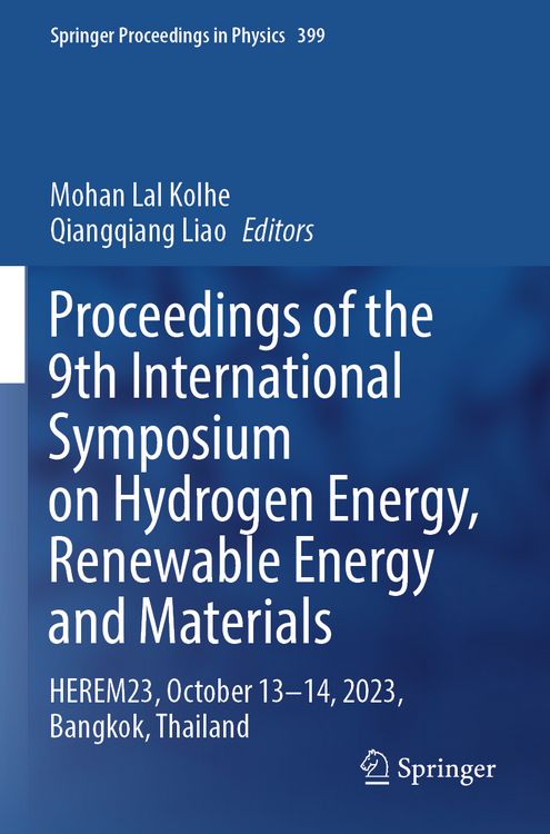Produktbild: Proceedings of the 9th International Symposium on Hydrogen Energy, Renewable Energy and Materials