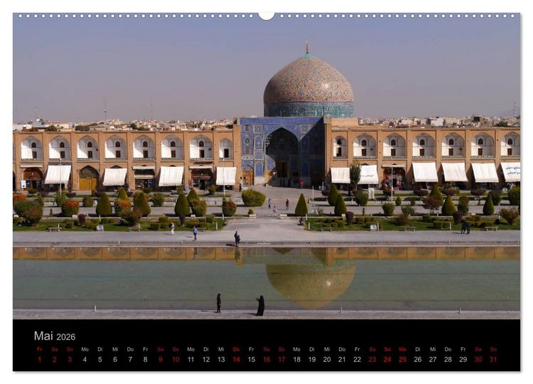 Produktbild: Iran - Impressionen einer Reise (hochwertiger Premium Wandkalender 2026 DIN A2 quer), Kunstdruck in Hochglanz