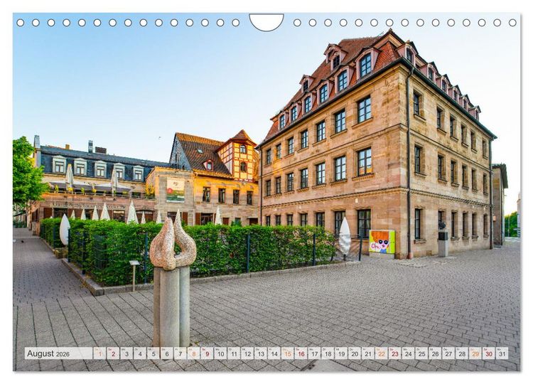 Produktbild: F&uuml;rth Impressionen (Wandkalender 2026 DIN A4 quer), CALVENDO Monatskalender