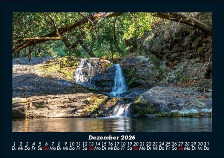 Produktbild: Wasserf&auml;lle 2026 Fotokalender DIN A5