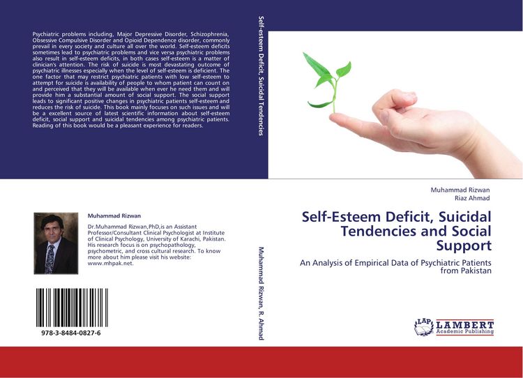 Produktbild: Self-Esteem Deficit, Suicidal Tendencies and Social Support