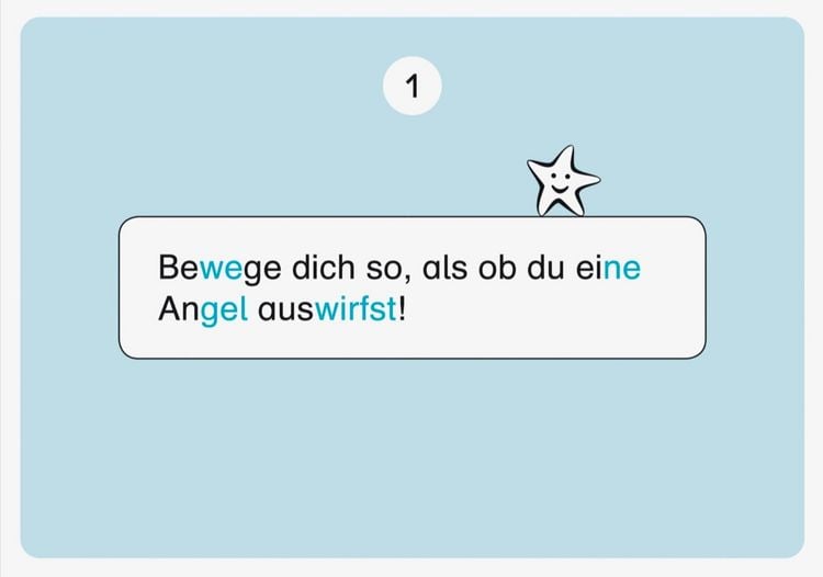 Produktbild: 50 Leseaufträge 2 in der Box in Sprechsilben