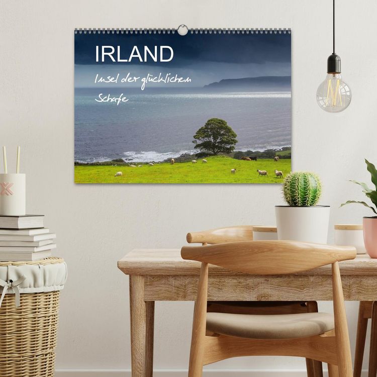 Produktbild: IRLAND - Insel der gl&uuml;cklichen Schafe (Wandkalender 2026 DIN A3 quer), CALVENDO Monatskalender