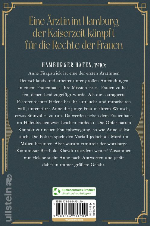 Produktbild: Die Hafen&auml;rztin. Ein Leben f&uuml;r die Freiheit der Frauen