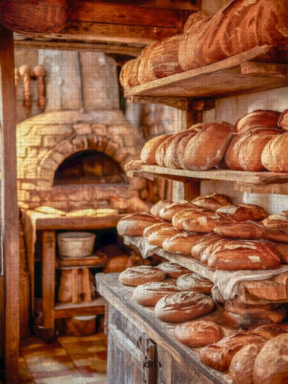 Produktbild: CALVENDO Puzzle Ein Motiv aus dem Kalender Guten Morgen, B&auml;ckerei | 2000 Teile Lege-Gr&ouml;&szlig;e 90x67cm Foto-Puzzle f&uuml;r gl&uuml;ckliche Stunden