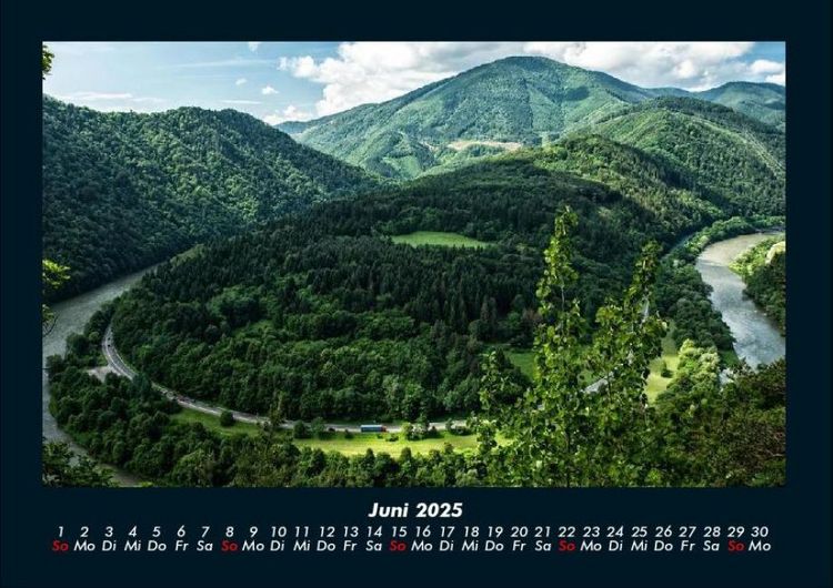 Produktbild: Bergige Welten 2025 Fotokalender DIN A4