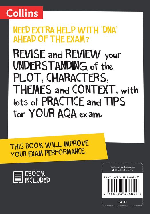 Produktbild: DNA: AQA GCSE 9-1 English Literature Text Guide