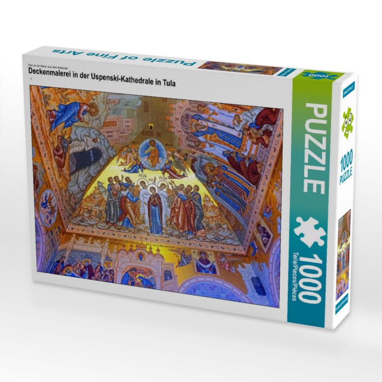 Produktbild: CALVENDO Puzzle Deckenmalerei in der Uspenski-Kathedrale in Tula | 1000 Teile Lege-Gr&ouml;&szlig;e 64x48cm Foto-Puzzle f&uuml;r gl&uuml;ckliche Stunden