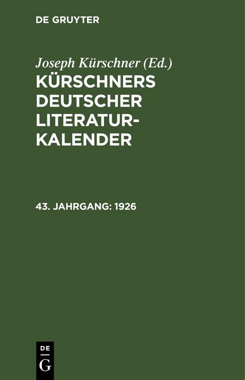 Produktbild: 1926